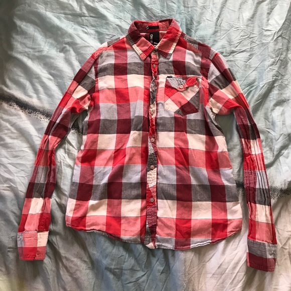 Billabong Other - Men's Billabong Long Sleeve Plaid Button Up Shirt