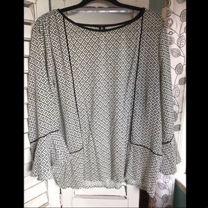 LOFT Bell Sleeve Top