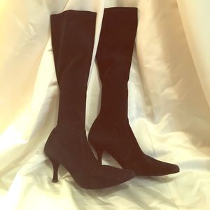 Black pull up Stewart weitzman boots