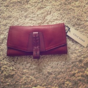 Cole Haan Burgundy Wallet