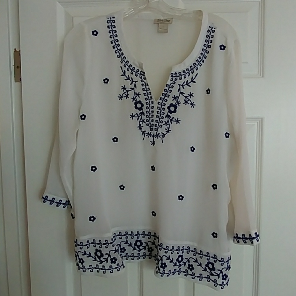 Summer breezy blouse