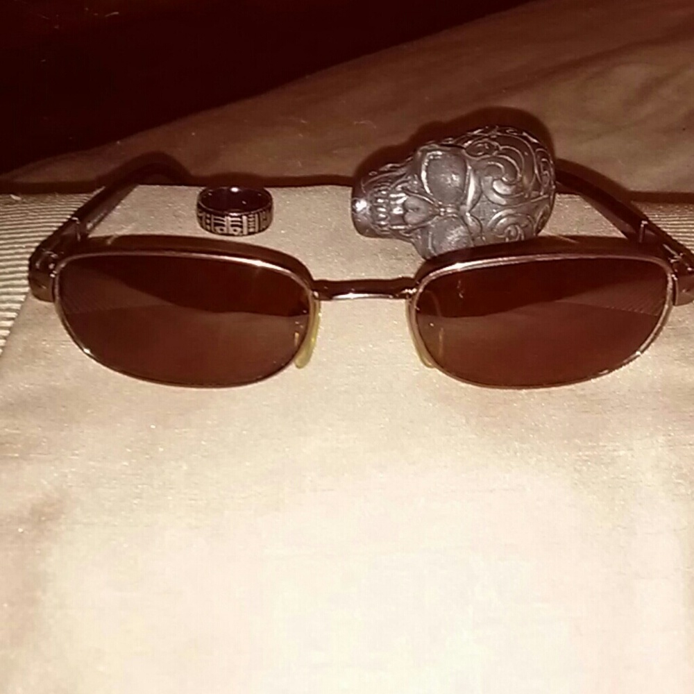 VINTAGE RARE PERSOL P 2075S GUNMETAL SUNGLASSES