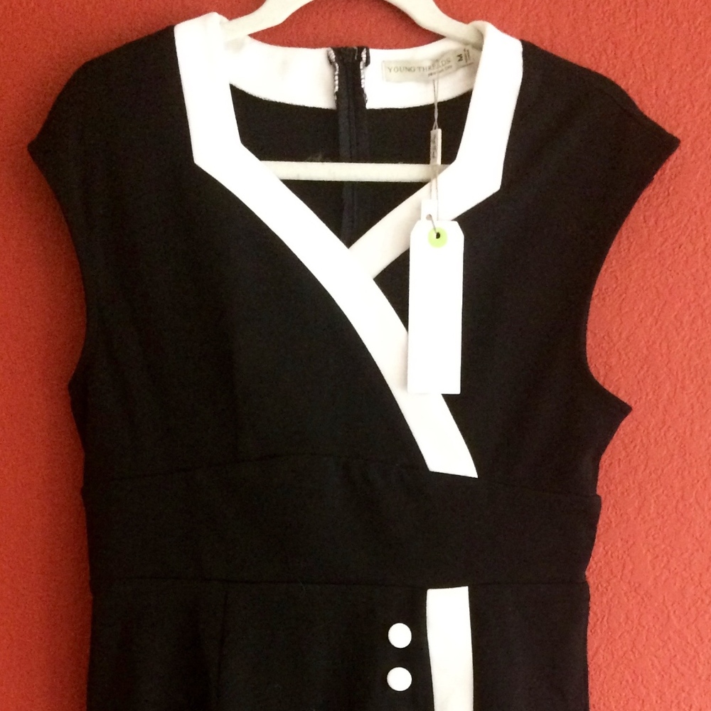 Mod Retro Vintage Dress - Poems and Port