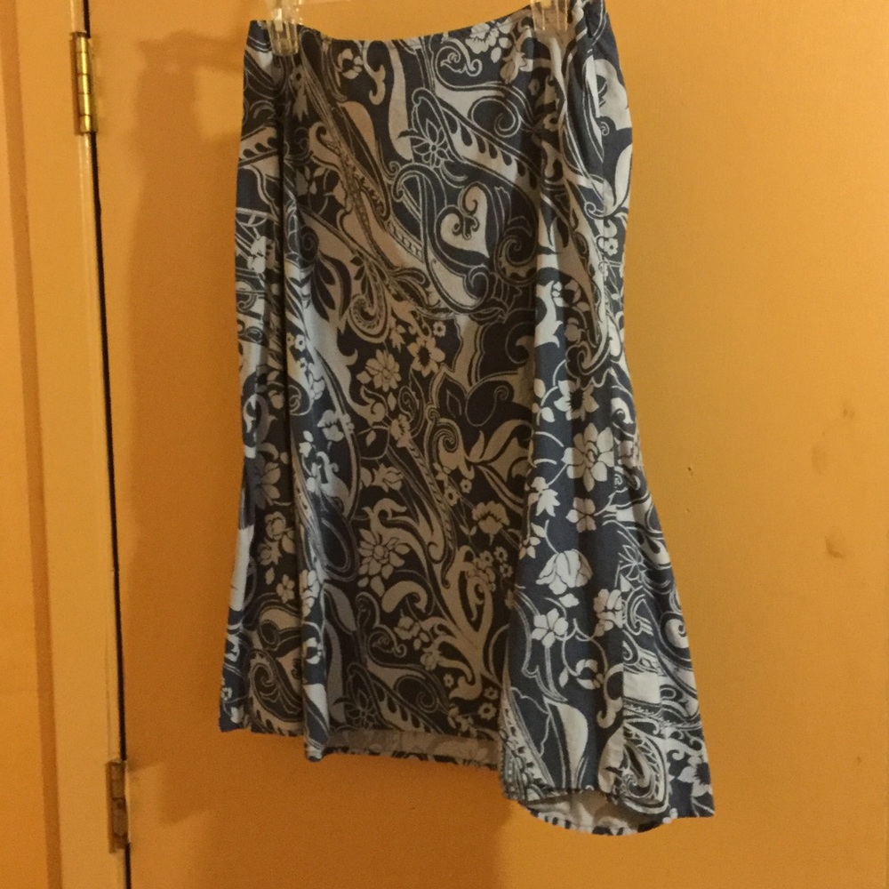 The Limited paisley print skirt