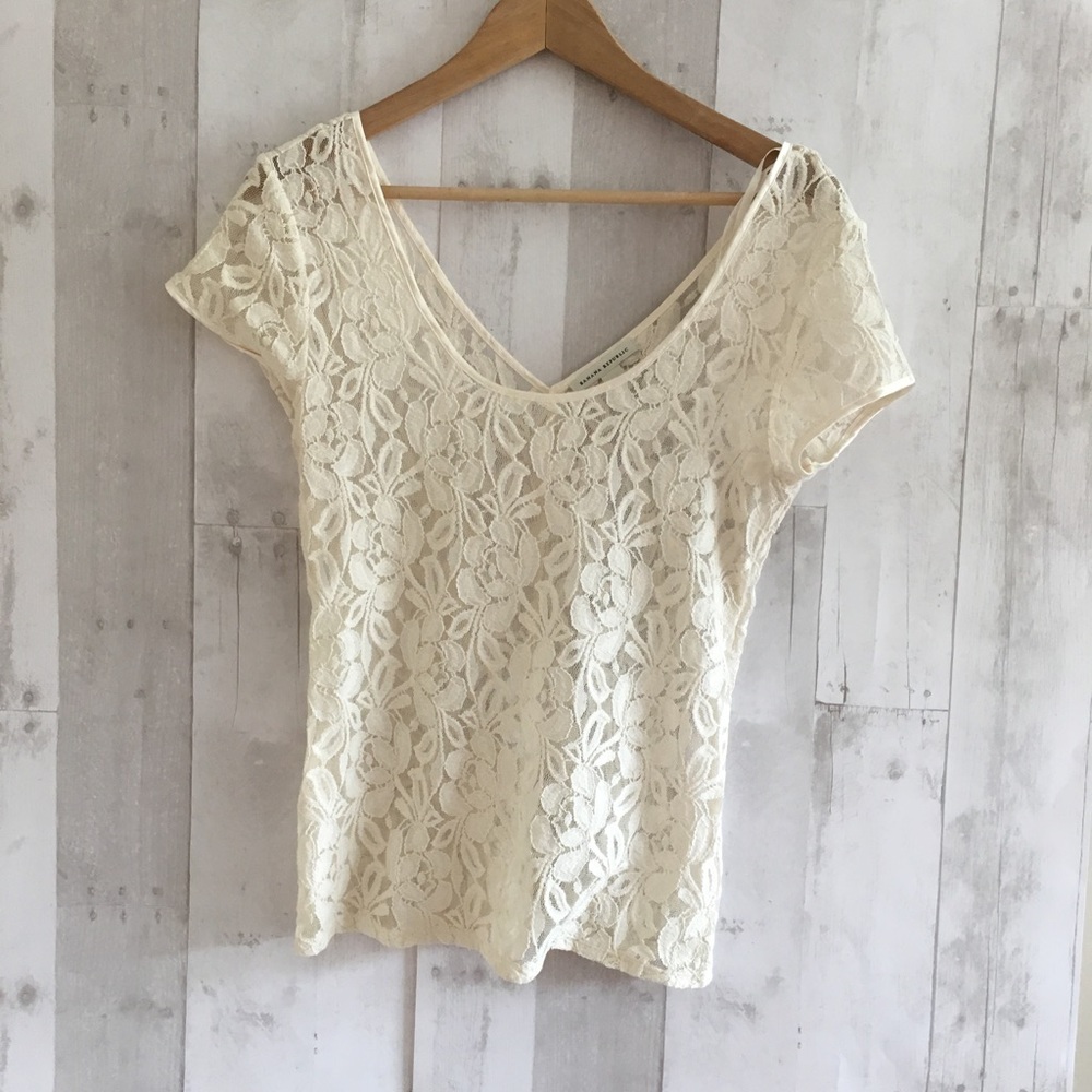 Banana Republic lace top