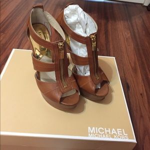 Brown Michael kors heels