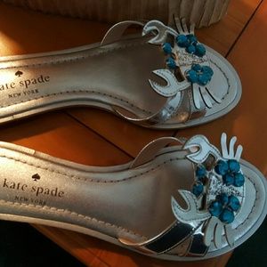 Kate Spade Crab Sandals Size 6M