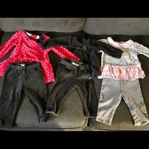 3 pairs of size 12 months outfit