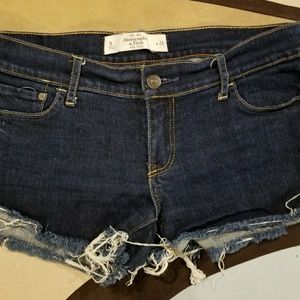 Abercrombie & Fitch Jean Short Shorts