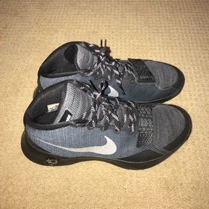 men's perfect condition black nike KD size 12
