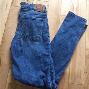 Levi's 711 Skinny Jean Medium Wash