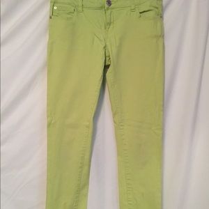 Neon Yellow Pants