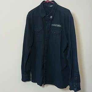 Black Long Sleeve Lost Shirt