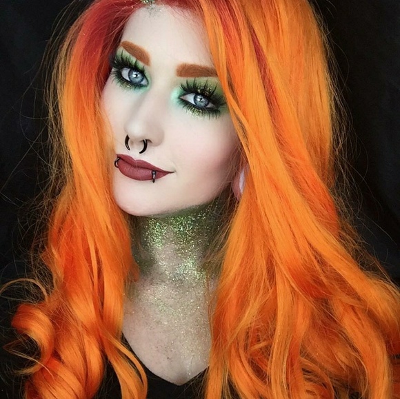 Accessories | Pumpkin Orange Beauty Lacefront Wig 2438 Inches | Poshmark