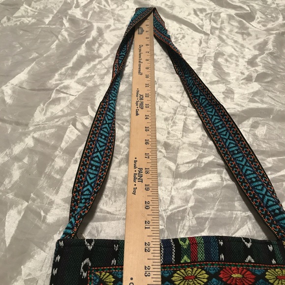 Crossbody Bag Boho Festival Hippie Fringe Beads - Picture 4 of 5