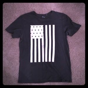 Men's On the Byas Pacsun flag Tee