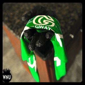 GREEN/WHITE G WAY BANDANA