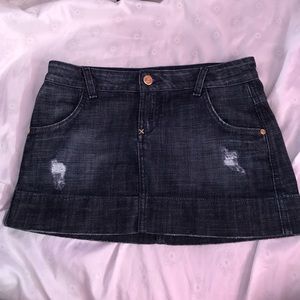Denim skirt