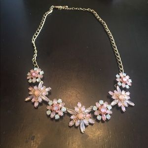 Flower Jewel Necklace