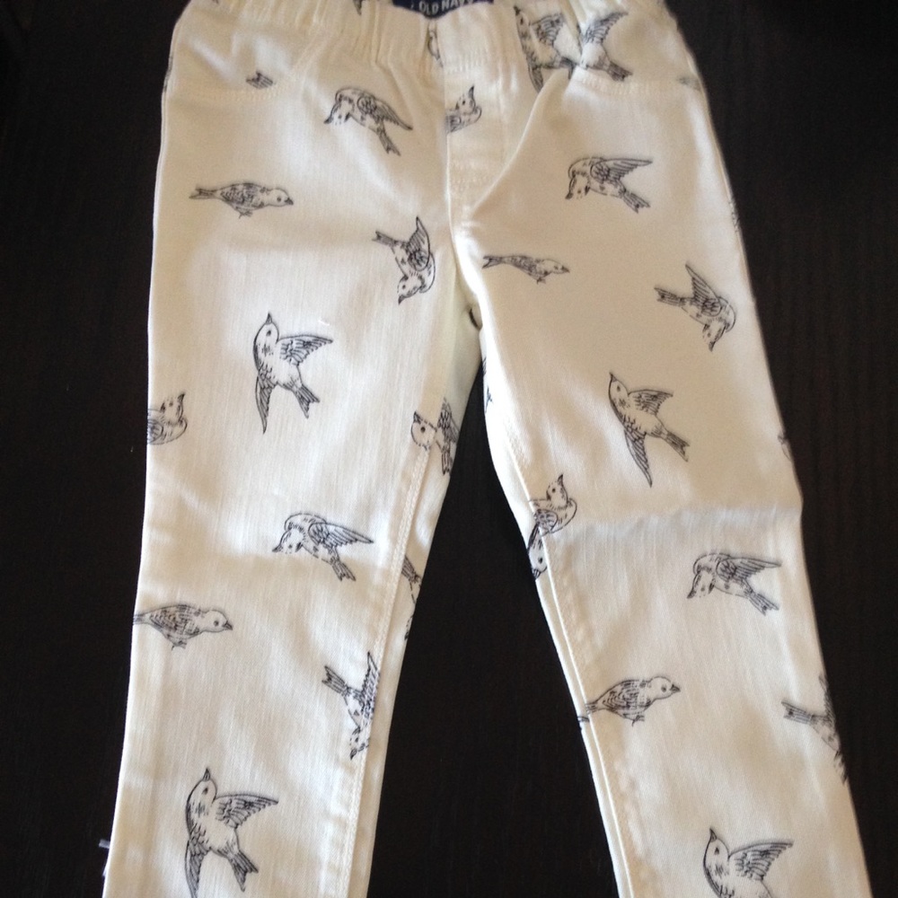 Toddler girls graphic skinny jeans size 4T