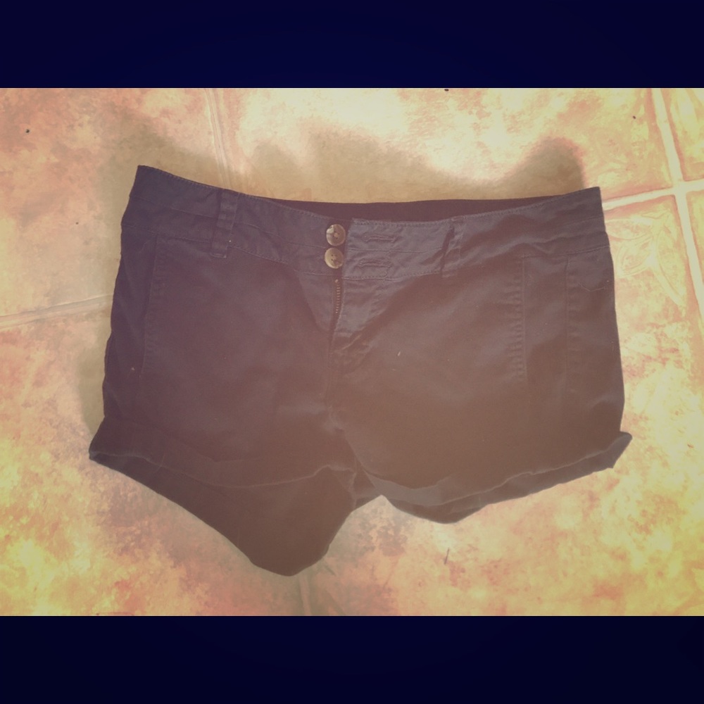 Express black shorts