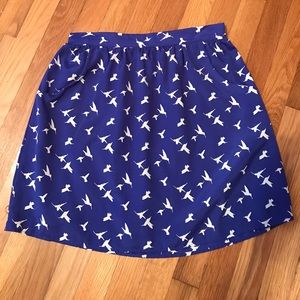 🌺Everly Bird Skirt🌺 4 for $20