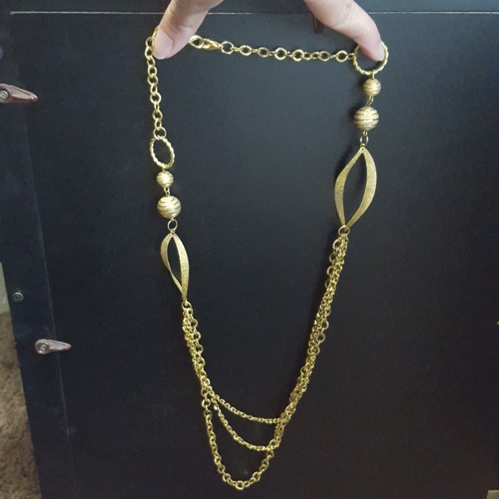Gold necklace