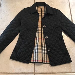 Black Burberry Jacket