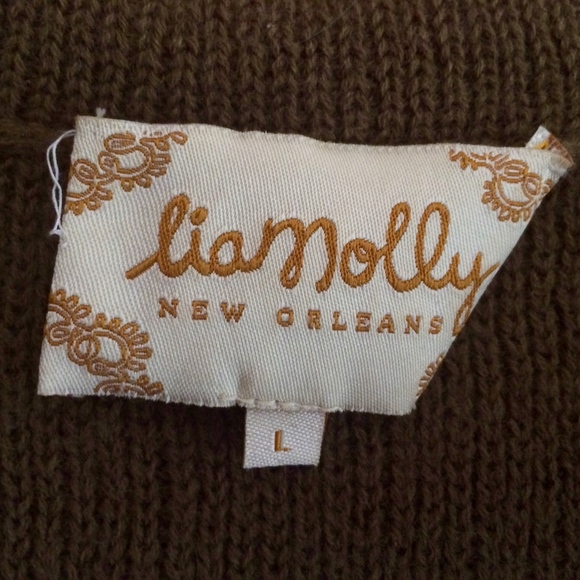 Lia Molly - "Kingfisher" Knit Sweater/Jacket - Picture 3 of 8