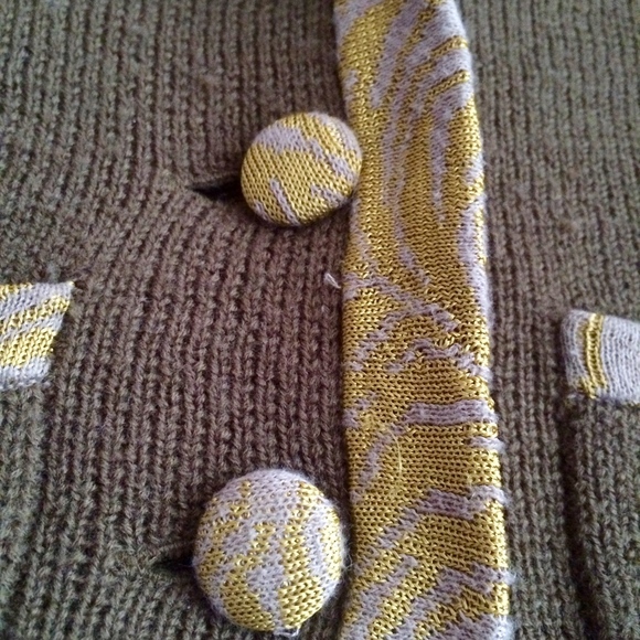 Lia Molly - "Kingfisher" Knit Sweater/Jacket - Picture 4 of 8