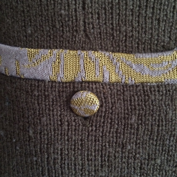 Lia Molly - "Kingfisher" Knit Sweater/Jacket - Picture 5 of 8