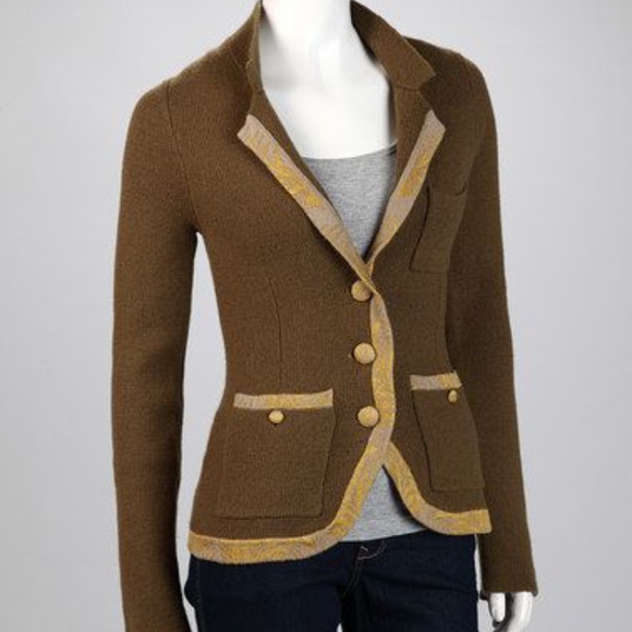 Lia Molly - "Kingfisher" Knit Sweater/Jacket - Picture 8 of 8