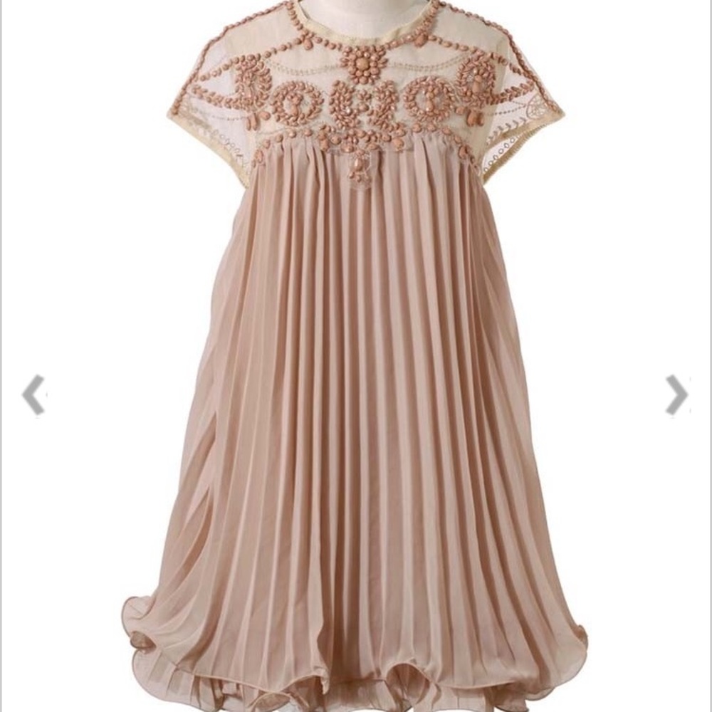 Chicwish beaded babydoll dress