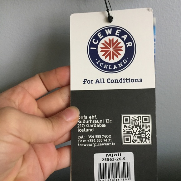 NWT Icewear Pure Icelandic Wool Zipup Cardigan - Picture 5 of 5