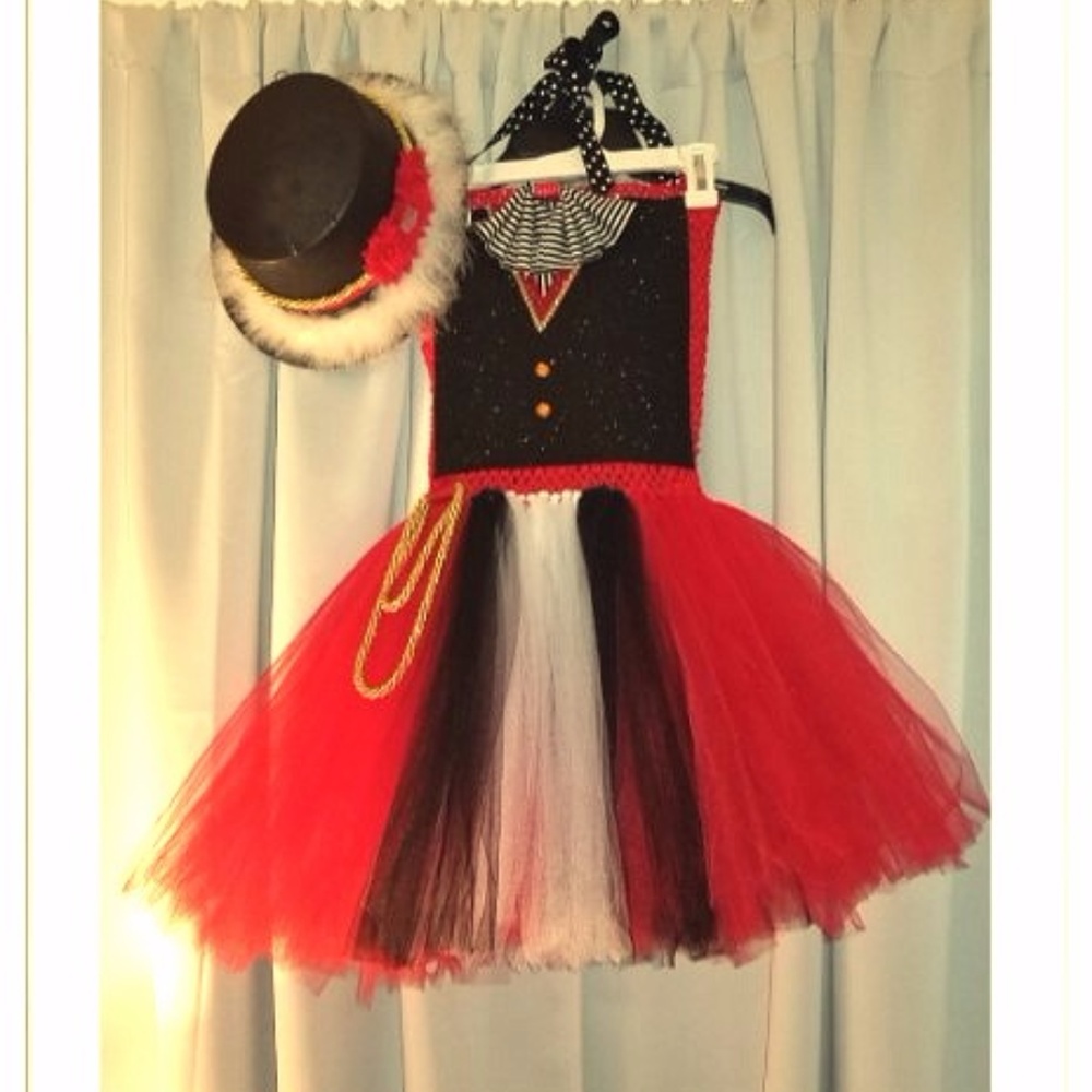 Halloween - Girl's Ringmaster Tutu & Top Hat