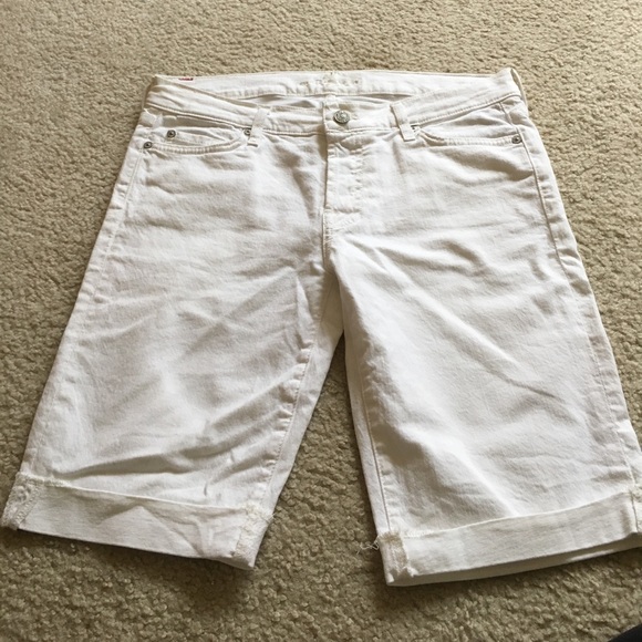 Like new seven white shorts - Picture 1 of 4