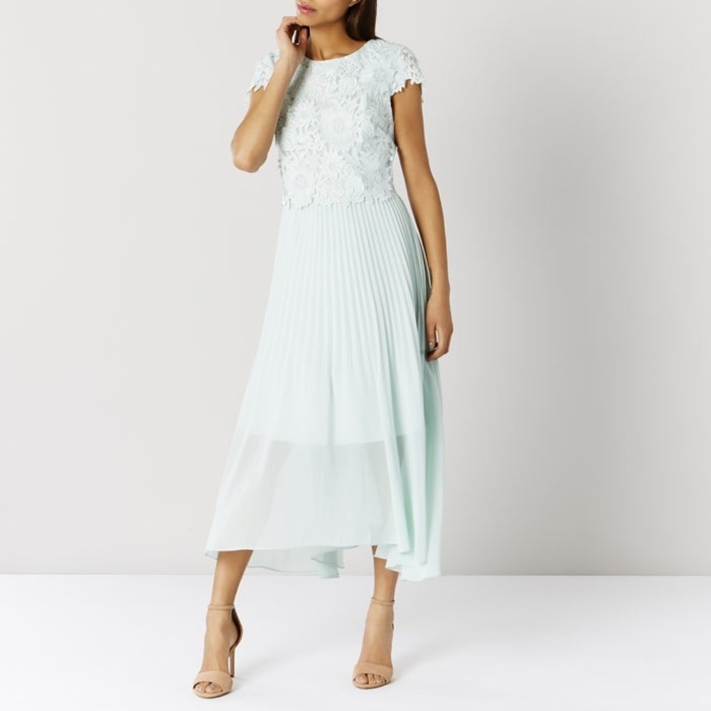 London Coast mint Darianna dress bridesmaid prom wedding graduation