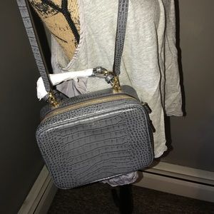 Henri bendel croc crossbody