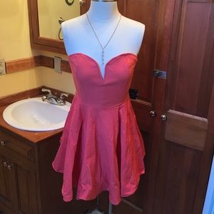 Coral Nasty Gal Dress NEW*