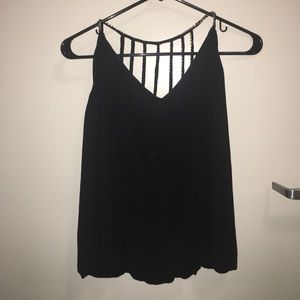 Black tank top