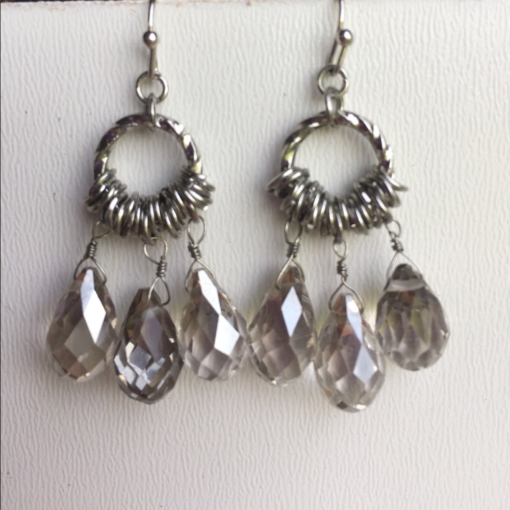 Crystal earrings