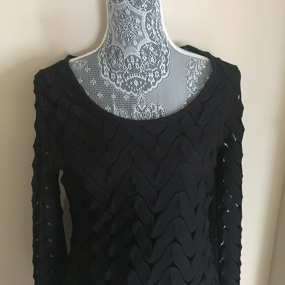 Free People black cut out dress