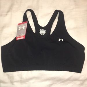XL Black Under Armour Sports bra NWT