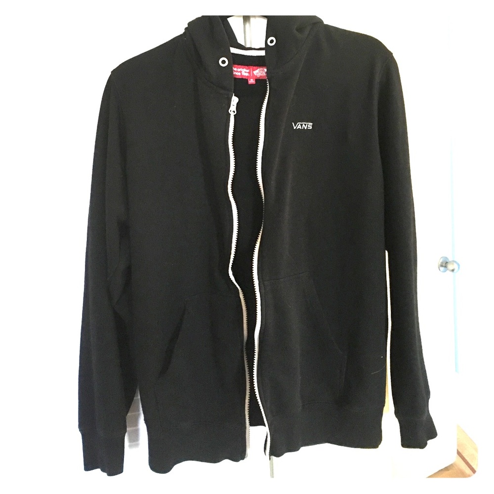 vans zip up hoodie