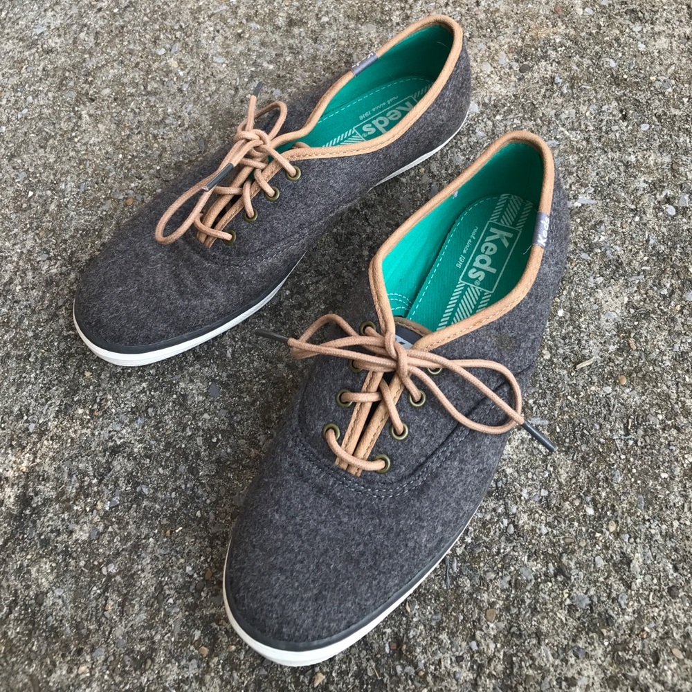 Heather Gray Keds