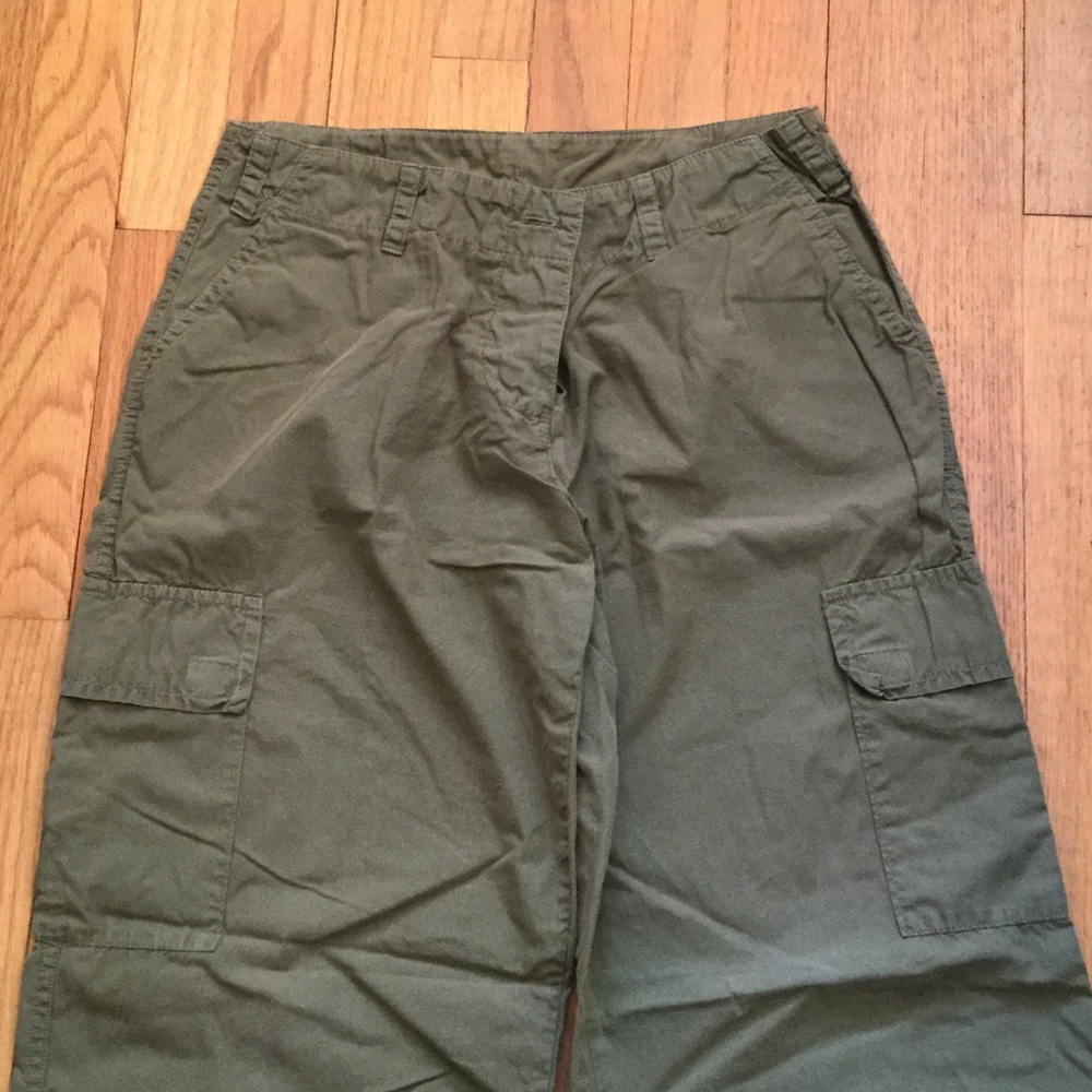 Blu Sand (Italian) low rise cargo pants