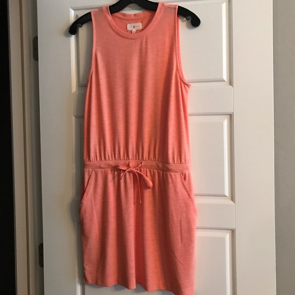 Lou & Grey orange dress xs