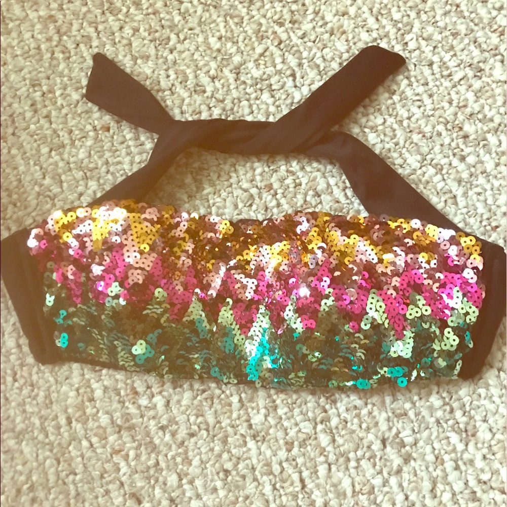 Bandeau Victoria secret mermaid top