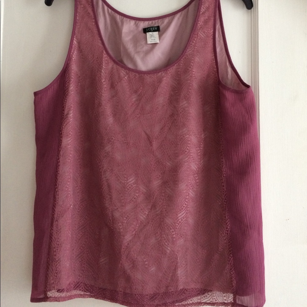 J crew Purple top