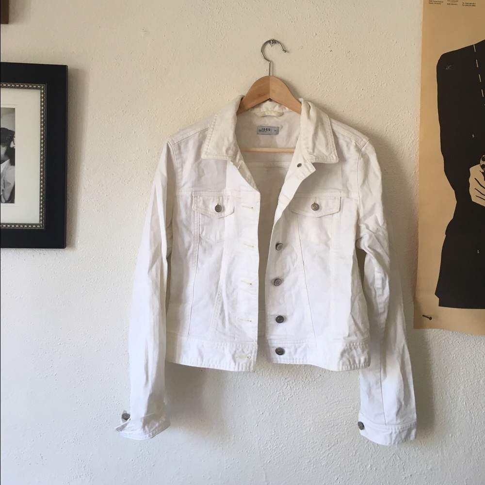 White Denim Jacket ~ GAP 1969